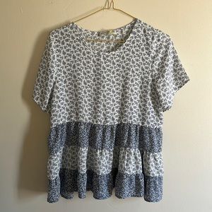 Paper Crane- Women’s Floral Top